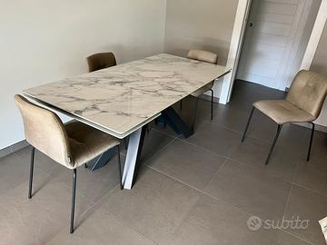 Tavolo Bonaldo big table 90x180 allungabile