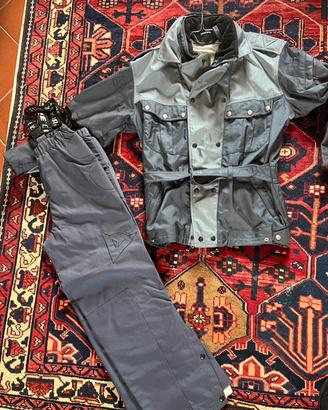 Completo moto Dainese Cordura - Gore Tex taglia 58
