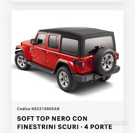 Soft top Jeep Wrangler Rubicon