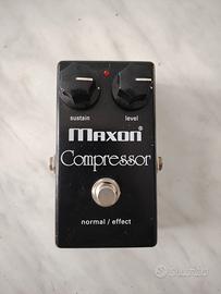 Pedale per chitarra Compressore Maxon CP101