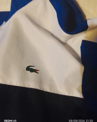 felpa Lacoste della tuta