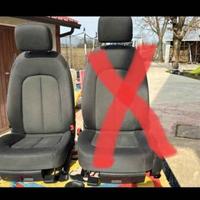 Sedili in tessuto Audi a6 c7 2015