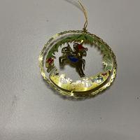 Decorazione di natale vintage in ottone