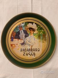 VASSOIO PUBBLICITARIO RABARBARO ZUCCA VINTAGE
