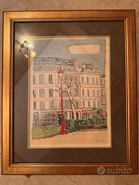 Quadro (serigrafia) Orfeo Tamburi