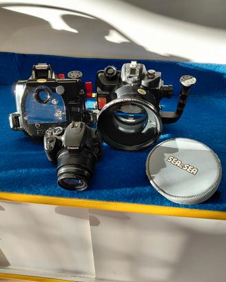 CANON EOS 400 D CON SCAFANDRO SEA SEA