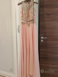 vestito impero couture da cerimonia