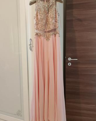 vestito impero couture da cerimonia