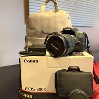 Canon EOS 800D + accessori