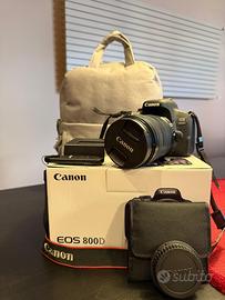Canon EOS 800D + accessori