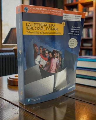 Letteratura ieri oggi domani (1) - Pearson - Usato