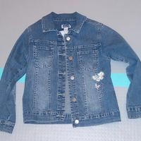 Giubbino jeans bimba 5 anni