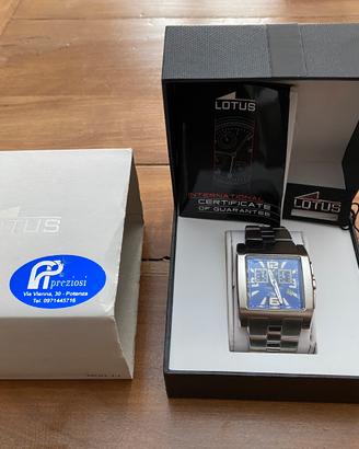 Orologio Cronografo Lotus 15345 Acciaio