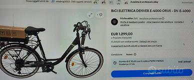 bicicletta pedalata assistita elettrica
