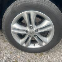 4 Cerchi in lega originali nissan qashqali e 4 gom