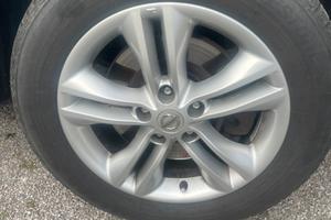 4 Cerchi in lega originali nissan qashqali e 4 gom