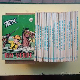 Fumetti TEX originali fascia 86/197 a 50 cent.