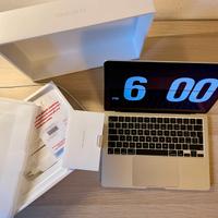 Macbook air 13" M2 8/256gb Silver PARI AL NUOVO