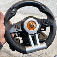 Volante gaming per pc, xbox one, ps3 e ps4