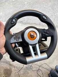Volante gaming per pc, xbox one, ps3 e ps4