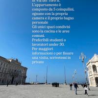 Stanza con bagno privato