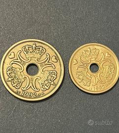 2 Monete Corona Danese