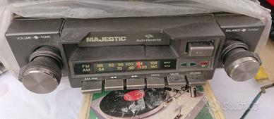 Quattro Car Stereo Autoradio a cassette Vintage