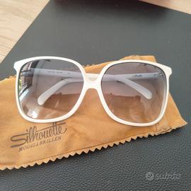 Occhiali Vintage Silhouette bianco