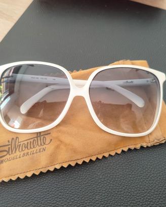 Occhiali Vintage Silhouette bianco