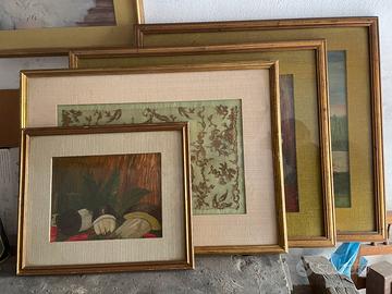 Cornici dorate varie misure