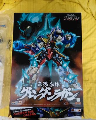 the gattai infinite combining gurren Dan lagann