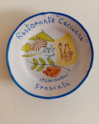 Piatto Ristoranti del Buon Ricordo - " Cacciani"