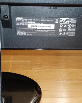 Monitor ASUS  HD  da 18,5 pollici.