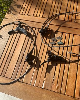 Freni sram CODE RSC ult  + pastiglie verdi galfer