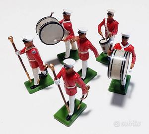 Soldatini BRITAINS METAL MODELS - Banda MARINES