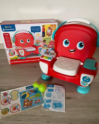 Poltroncina Clementoni Canta Suona e Balla 