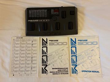 Pedaliera chitarra Zoom 3000