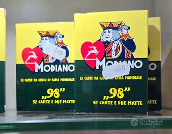 Carte da Poker Modiano “98” – 52 Carte + 2 Jolly