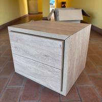 Comodino Mod. OVVIO Klee-Parigi rovere