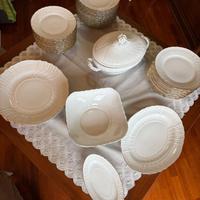 Servizio Vecchio Ginori bordo in Oro Completo