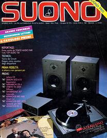 rivista SUONO numero 186 novembre  1988