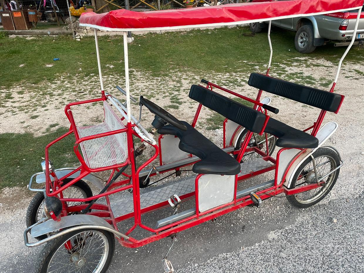 Bicicletta Elettrica Bici Quattro Posti Tour In Bicicletta Tandem