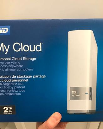 HARD DISK 2TB marca WD modello MY CLOUD