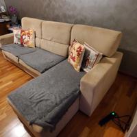 Divano 3 posti con penisola