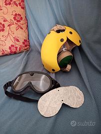 Casco con cuffie antirumore