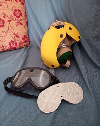 Casco con cuffie antirumore