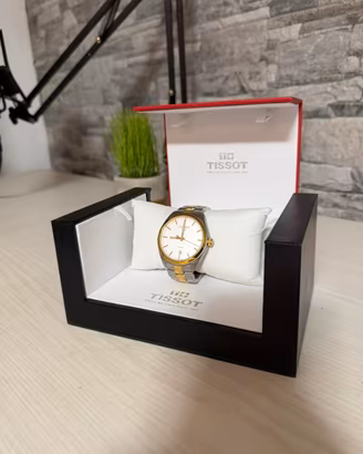 Tissot PR100 bicolore acciaio e oro