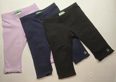 Pantaloni leggins 3/4 anni