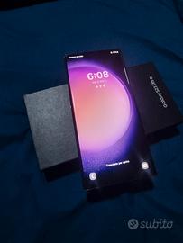 samsung galaxy s23 ultra 256gb vetro scheggiato 