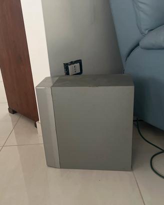 Subwoofer passivo thompson e amplificatore 4 canal